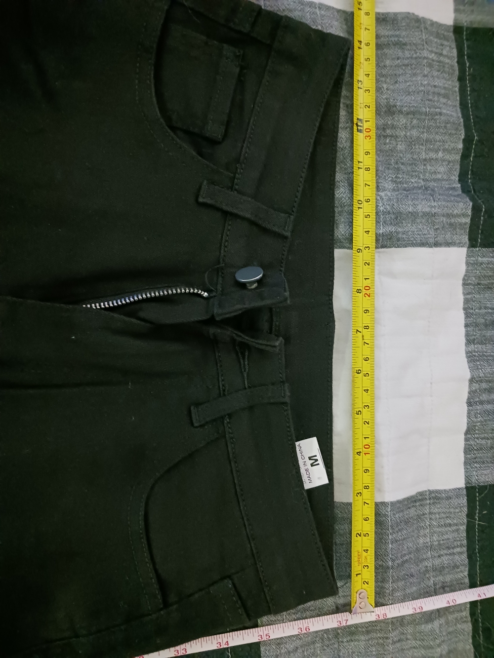 Women’s Black Chino Pants - M (Unbranded)